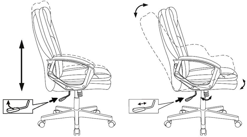 Кресло офисное для руководителя CH-868N бежевый эко.кожа