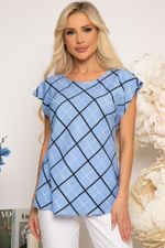 Блуза "Татьяна" (голубая) Б3840 LT Collection (Акция)