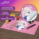 Настольное покрытие ЮНЛАНДИЯ, А4+, пластик, 33x23 см, "Anime pals", 272371