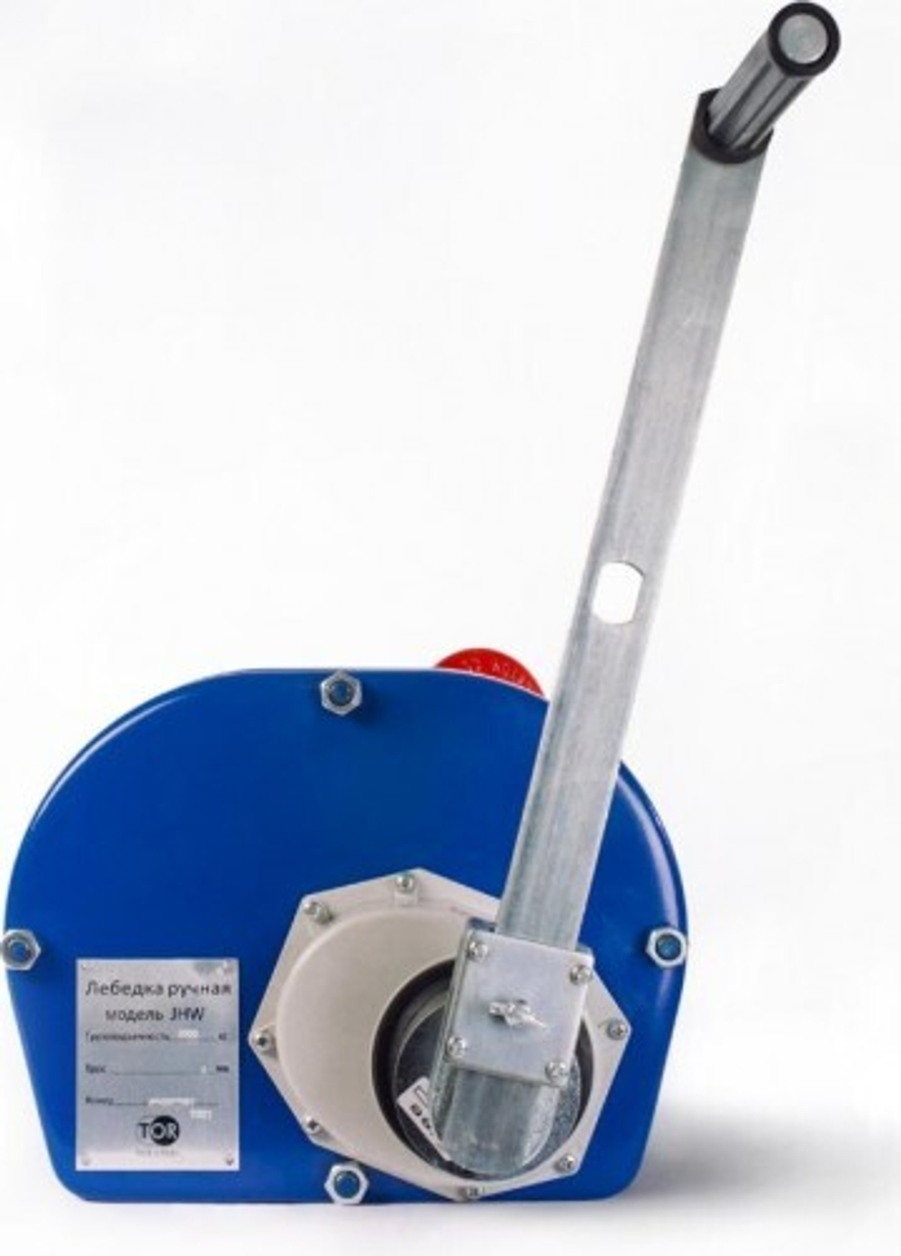 Лебедка барабанная TOR ЛТ-2 (JHW-2) г/п 2,0 т, длина троса 40 м, 11321 11321