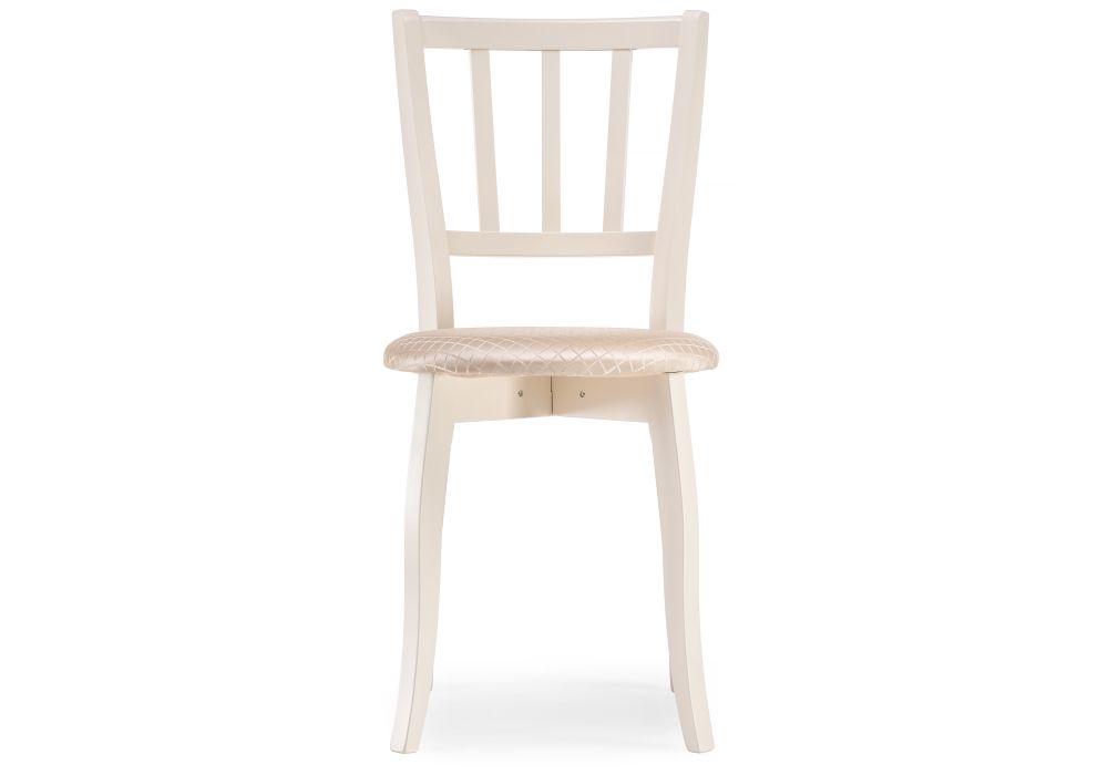 Деревянный стул Айра слоновая кость / ромб