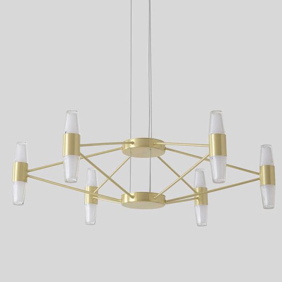 Подвесная люстра Crystal Lux DOROTEA SP6 GOLD