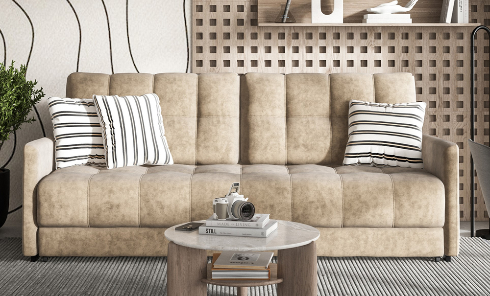 Диван Босс Лофт Велюр Роял тауп