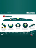 600 мм литой строительный уровень KRAFTOOL PROCAST