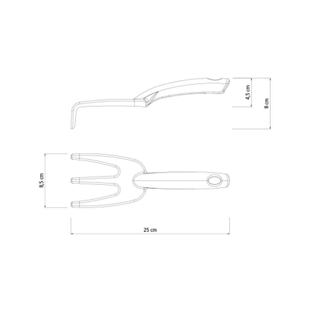 Рыхлитель Tramontina 78108024 садовый огородный пластиковый | Tramontina