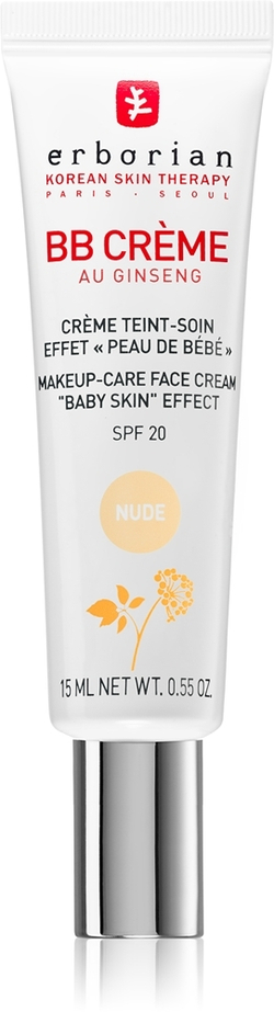 Erborian BB Cream - Тональный крем для идеальной кожи SPF 20 маленькая упаковка, 15 ml