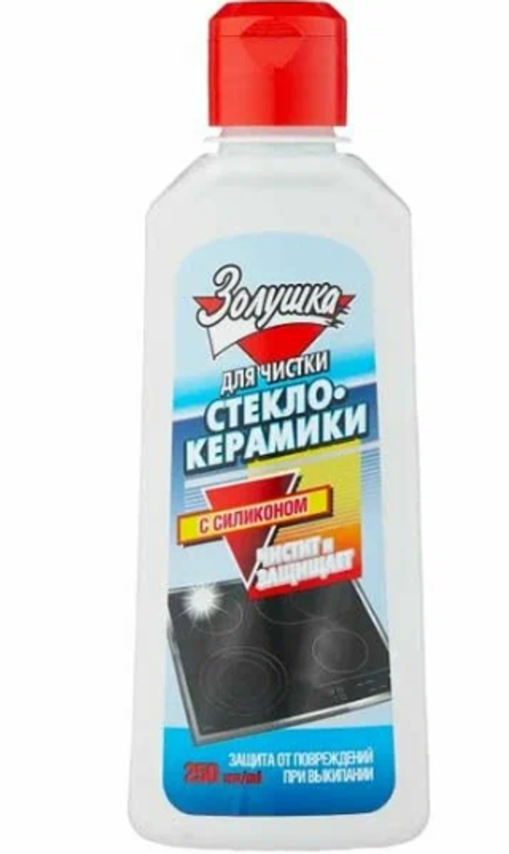 Чистящий крем для стеклокерамики Золушка, 250 мл, Ч-19-1