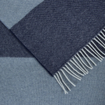 Плед Frette Balze Blue/Light Blue (130 x 190 см)