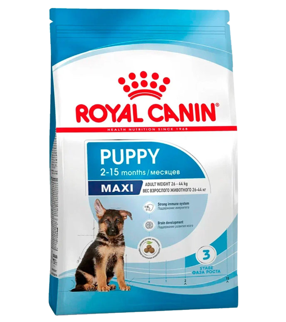 Роял Канин Maxi Puppy Для щенков 3кг.