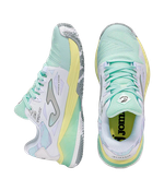 Кроссовки для падел Joma Spin Lady 2502 Белые 2025 | Женская обувь