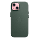 Тканевый чехол с поддержкой MagSafe Apple FineWoven Case для iPhone 15, Evergreen (Вечнозеленый)