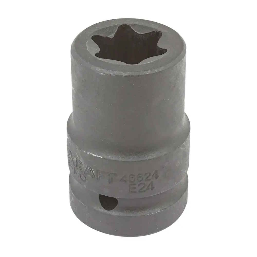 Головка ударная 3/4'', Е24 FORCEKRAFT FK-46624