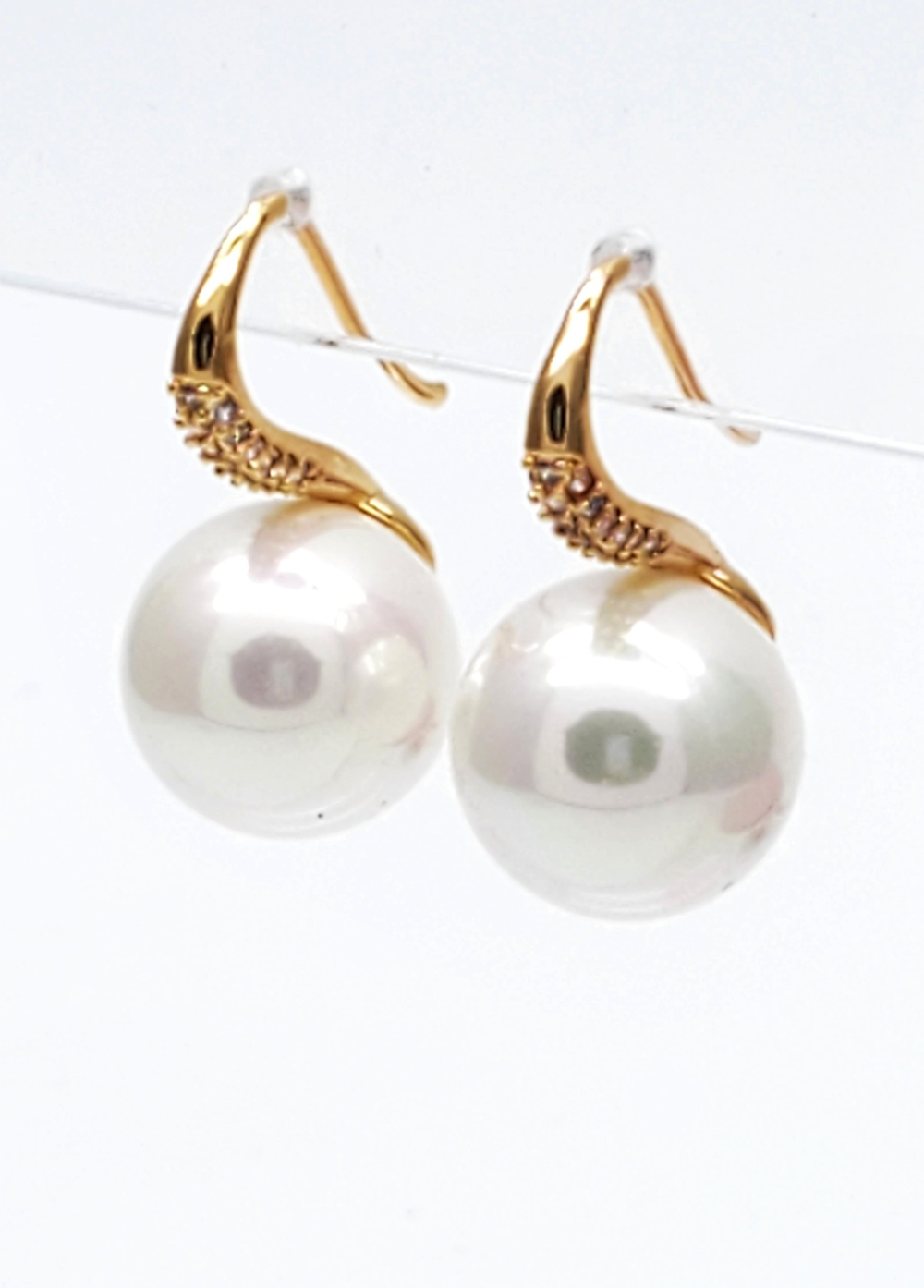 91001127 Серьги SELENA PEARLS