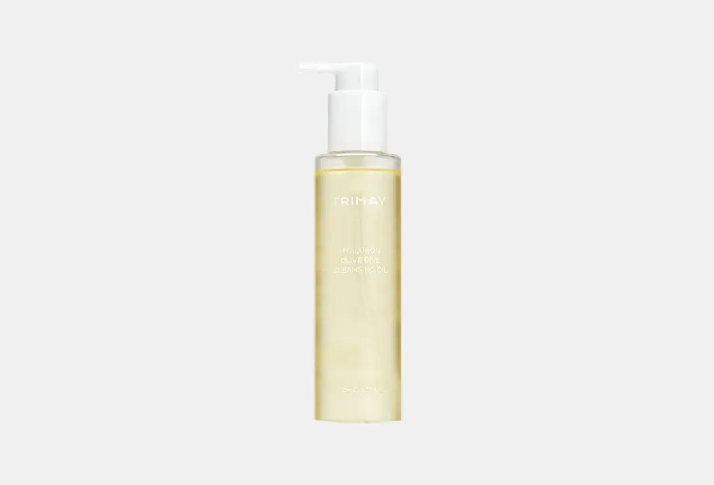Trimay Слабокислотное гидрофильное масло Trimay Hyaluron Olive Dive Cleansing Oil