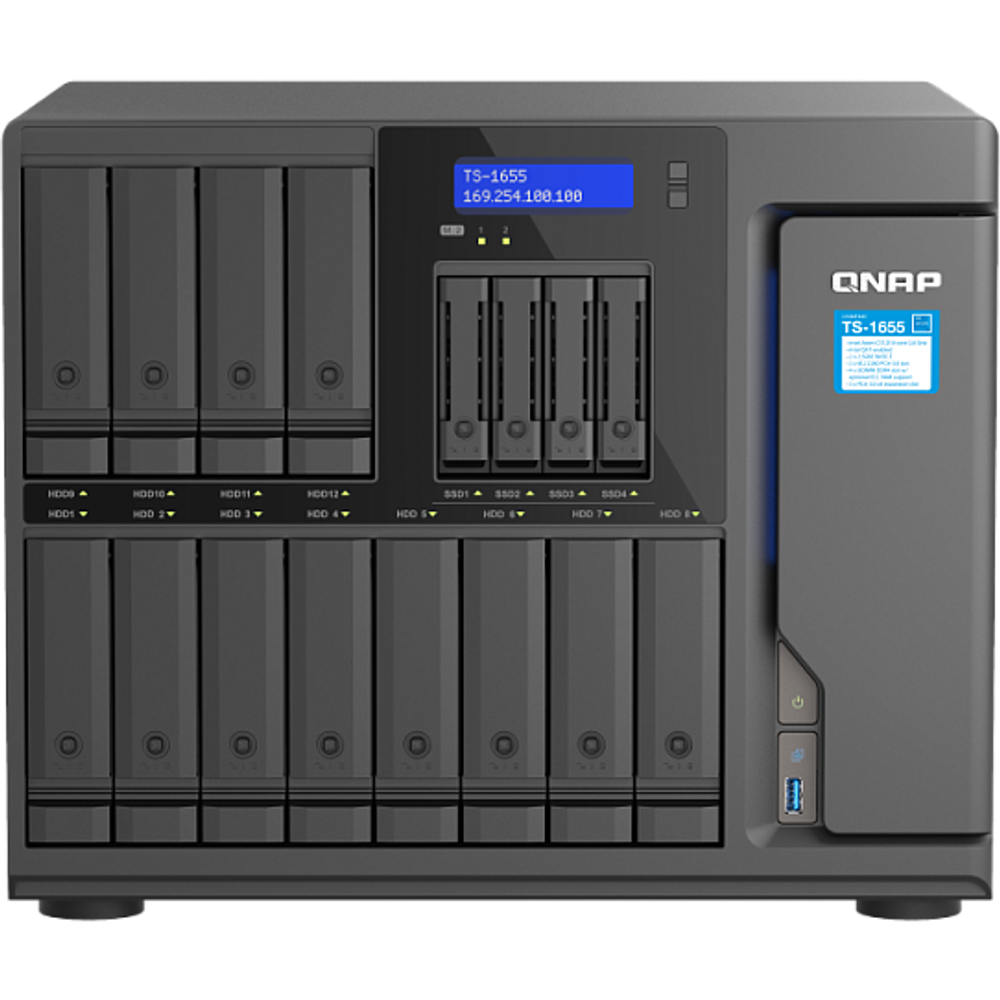 Сетевое хранилище (NAS) QNAP TS-1655-8G
