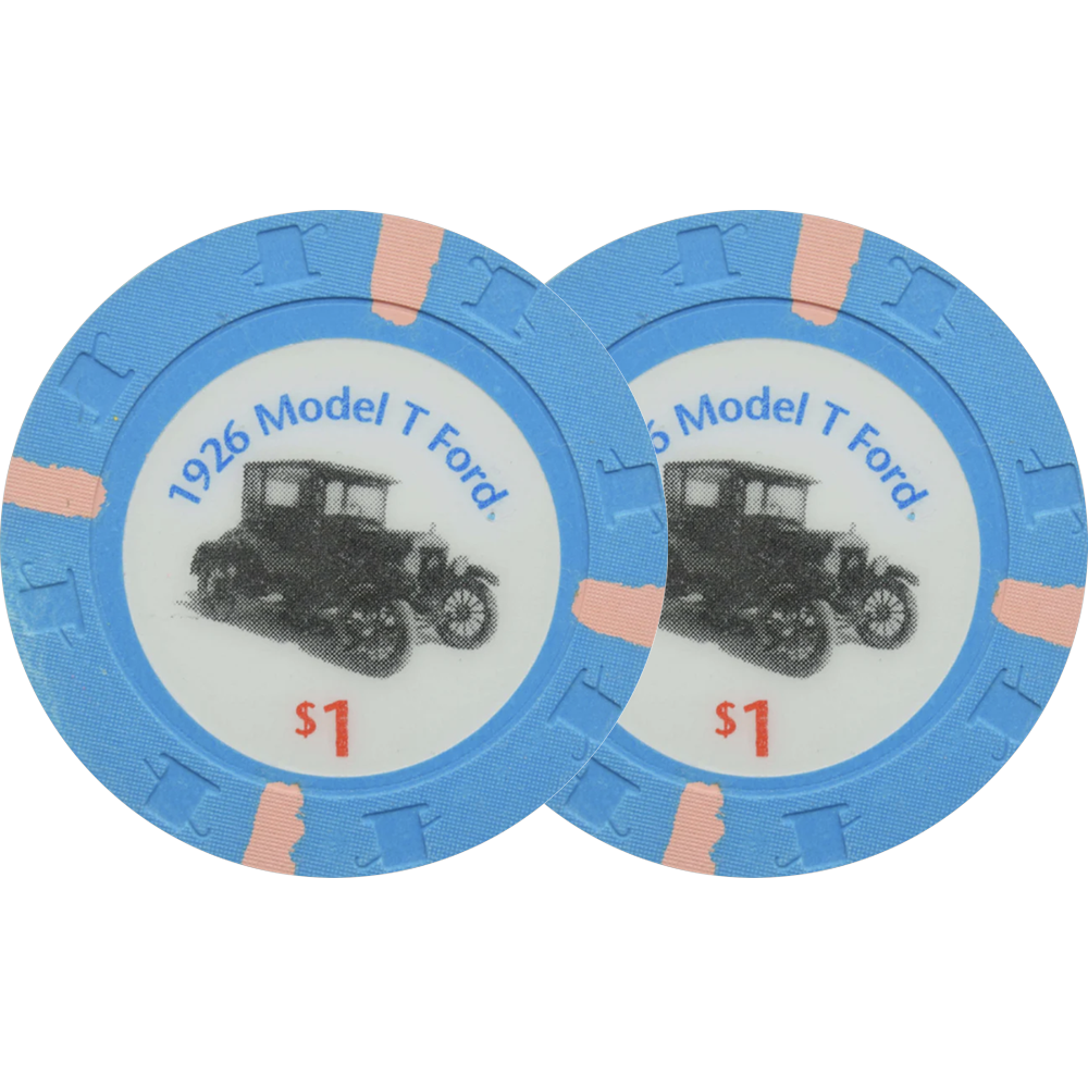 Paulson Vintage Cars $1 Chip