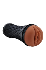 Коричневый мастурбатор-вагина Marly (Цвет: коричневый)