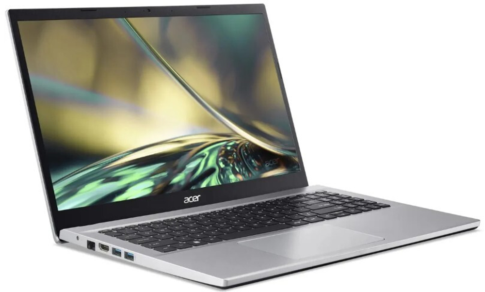 Ноутбук  Acer Aspire 3 A315-59 15.6 ", Core i5, 16 Гб RAM, 512 Гб SSD, Iris Xe Graphics, Серебристый