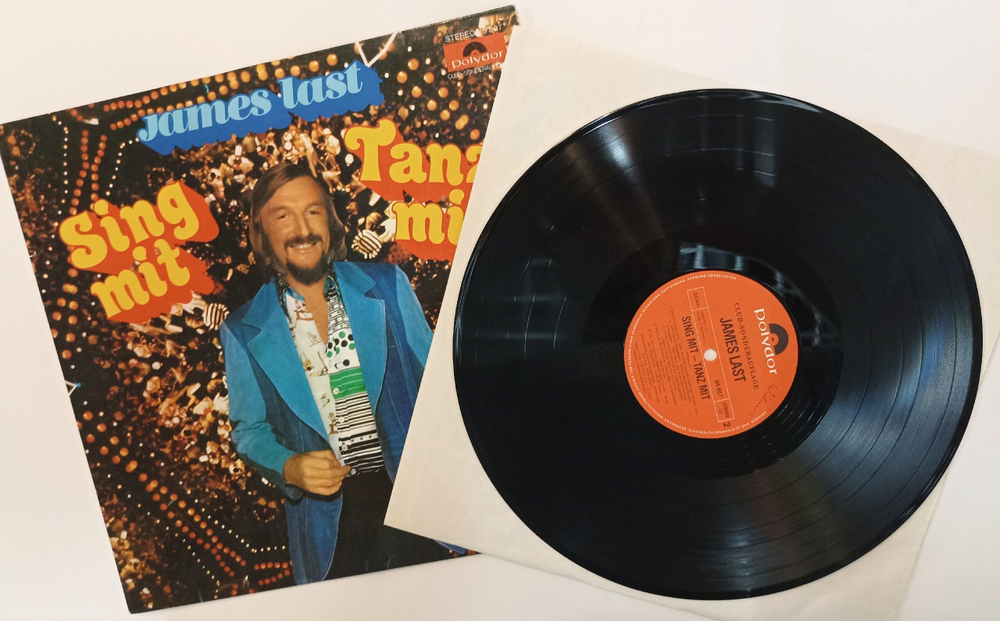 Винтажная виниловая пластинка LP James Last Sing Mit Tanz Mit (Germany 1976)