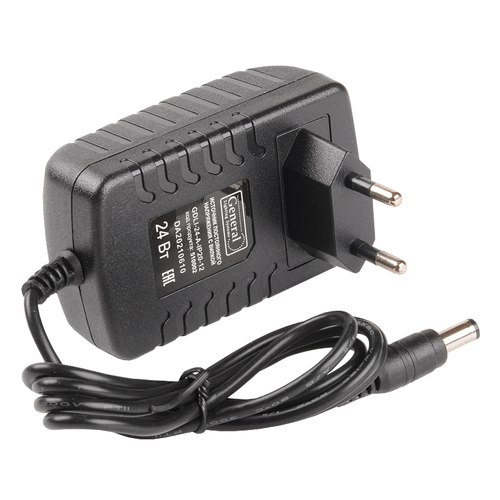 Источник постоянного напряжения с вилкой GDLI-24-A-IP20-12