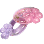 Круг с цветком 70 см с блестками, 4 цвета микс, с-30560