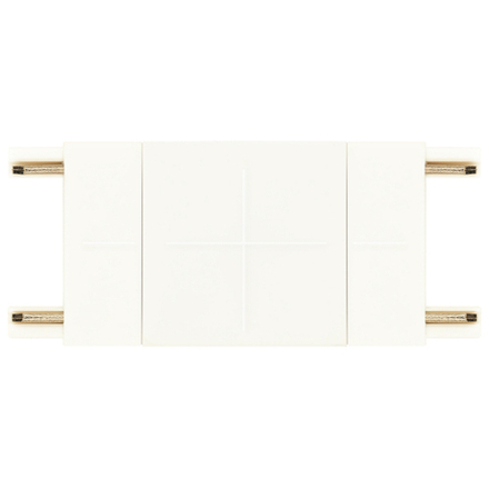 Коннектор питания ЭРА TRM-S5-SC WH для магнитного шинопровода прямой белый для системы S5