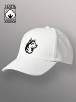 Бейсболка Волк в профиль