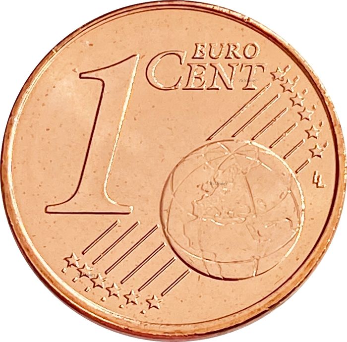 1 евроцент 2012 Эстония (1 euro cent)