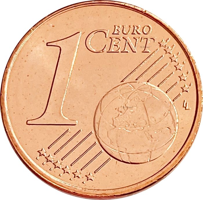 1 евроцент 2012 Эстония (1 euro cent)