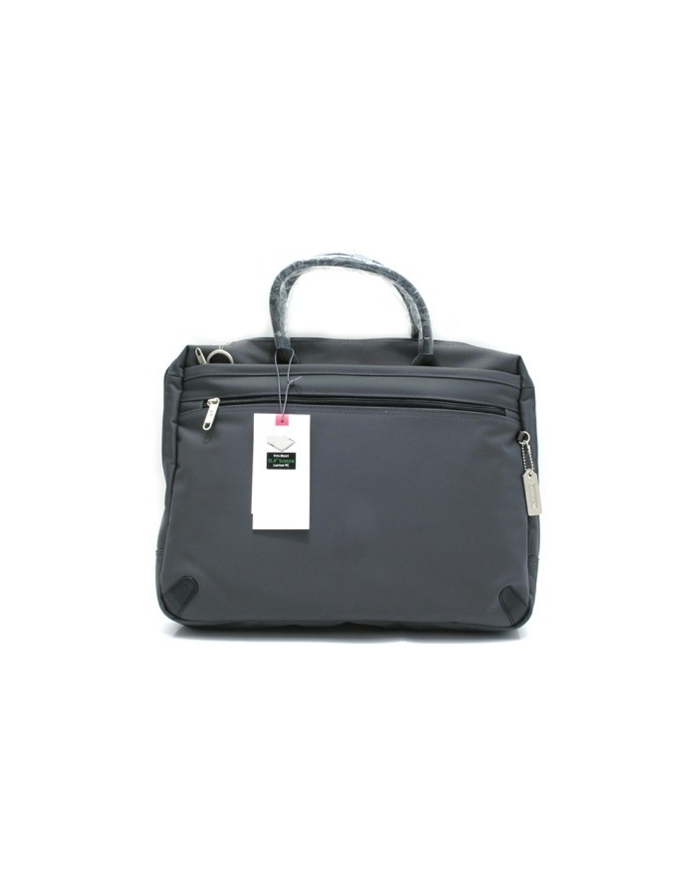 Сумка SUMDEX  NON-913GY  { нейлон,серая,до 15,6"}