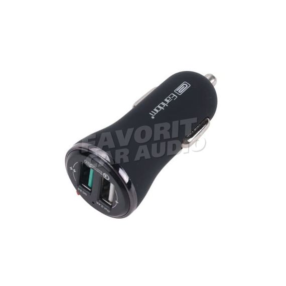 АЗУ 2USB Earldom KC2 3400mA QC3.0 чёрный