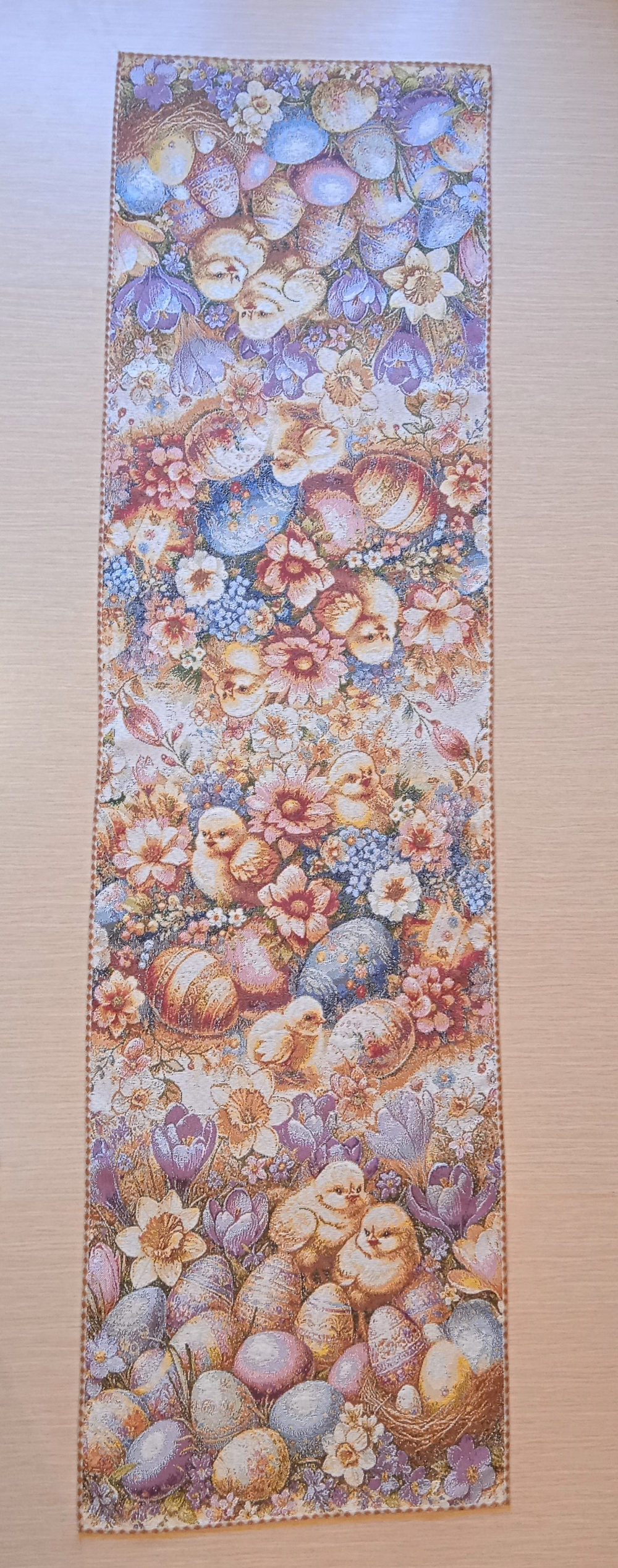 Пасхальный гобеленовый набор Благодать (Дорожка 39х142+4 салфетки 40х40)