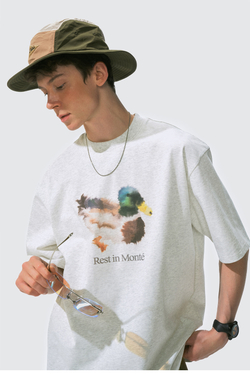 Футболка Nothomme Monterest Duck серый