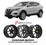 КОВАНЫЕ ДИСКИ для Nissan Qashqai II J11 Рестайлинг 2017-2021 Ниссан
