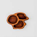 Менажница "Кролик" из Сибирского кедра