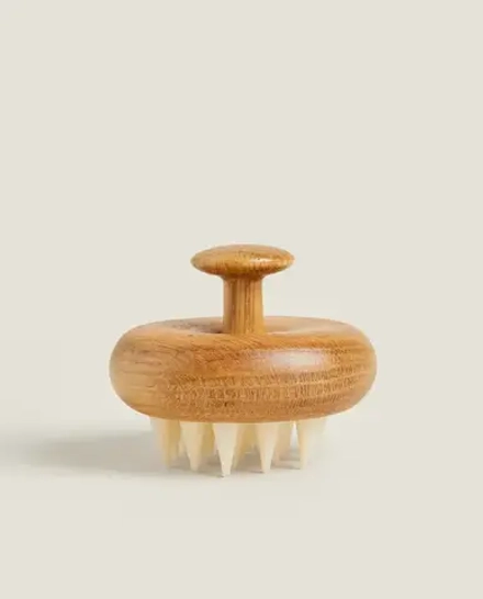 ZARA HOME МАССАЖЕР ДЛЯ КОЖИ ГОЛОВЫ, СВЕТЛО-БЕЖЕВЫЙ