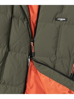 Стеганный пуховик средней плотности