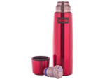 Термос для напитков THERMOS FBB-500 Red 0.5L, нержавеющая сталь, клапан, крышка-чашка, красный