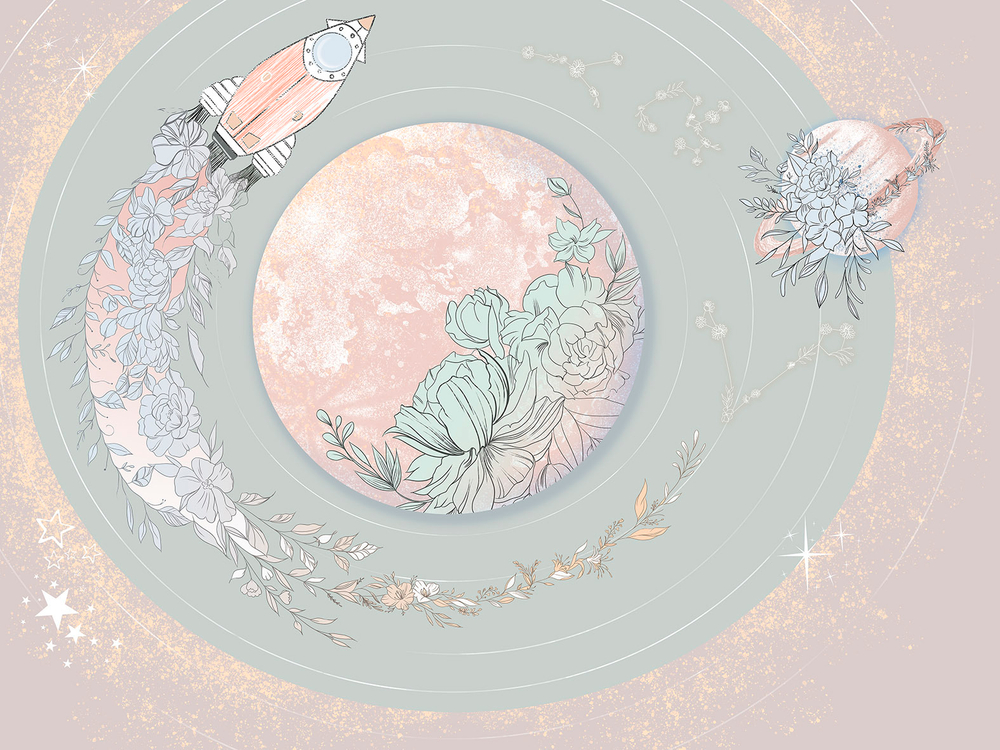 Дизайнерские обои Wall Street Cosmos