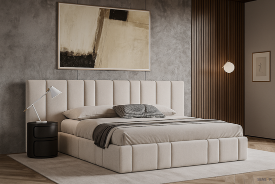 Кровать Лоренцо с широким изголовьем