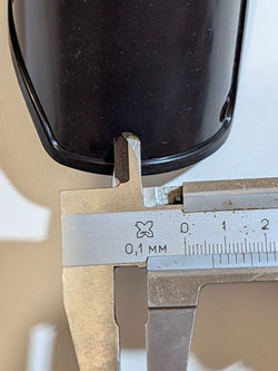 tx Защита / накладка пера для питбайка (белый)