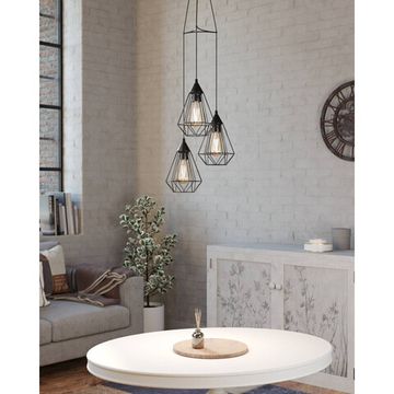 Подвесной светильник 3*E27 94191 черный TARBES Eglo