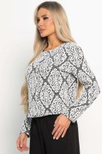 Жакет Парижское вдохновение (черно-белый) Б14928-10М LT Collection