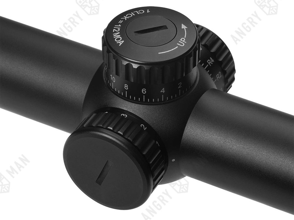 Прицел Nephrite 1-4x24, сетка 92, подсветка красная, 30мм, 1/2 МОА, 521г, Gaut