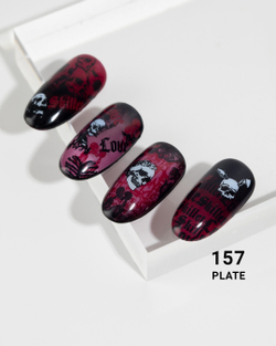 Пластина Swanky Stamping 157, маленькая 6*6см