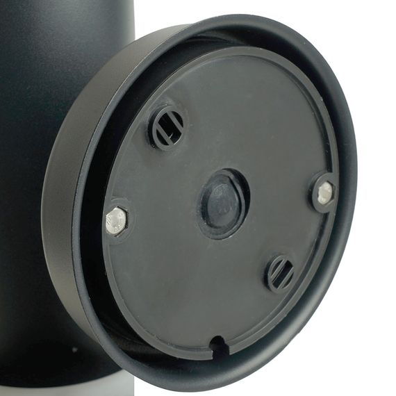 Светильник садово-парковый Feron DH046-B, Техно на стену, 18W E27 230V, черный 51526