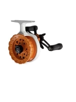 Катушка инерционная (зимняя) Black Side ICE ZEAL (4+1 подш.), черная для зимней рыбалки под удочку и спиннинг на судака, окуня и другую рыбу