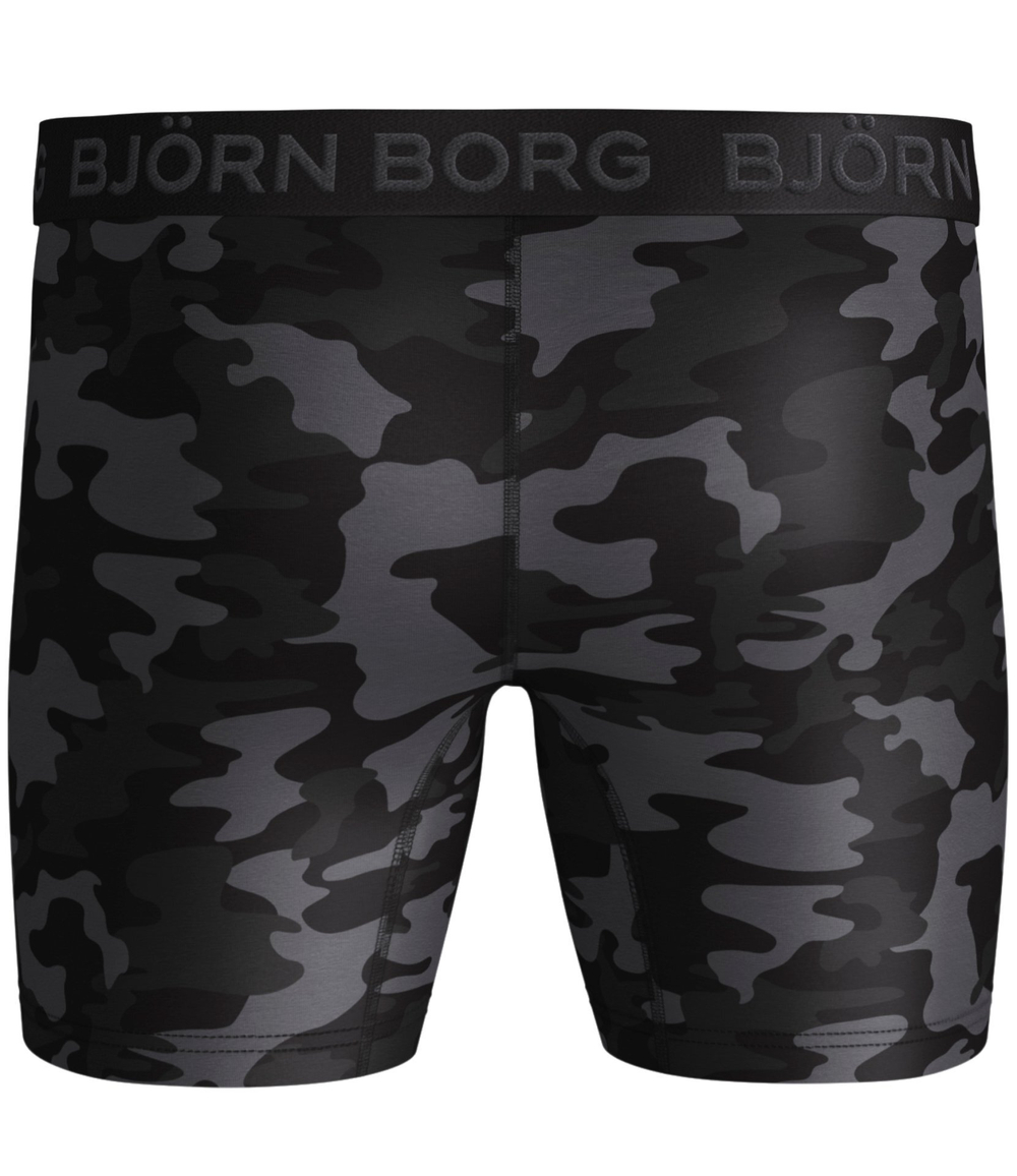 Мужские спортивные боксеры Björn Borg Shorts BB Tonal Camo 1P - black beauty