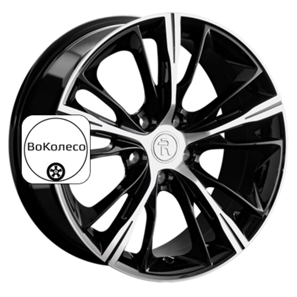 8x18/5x114,3 ET30 D60,1 LX198 BKFP (конус, C570) Replay