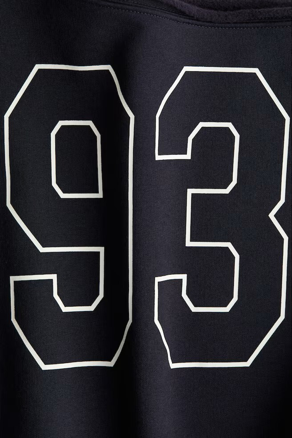 H&M Толстовка на одно плечо оверсайз, синий